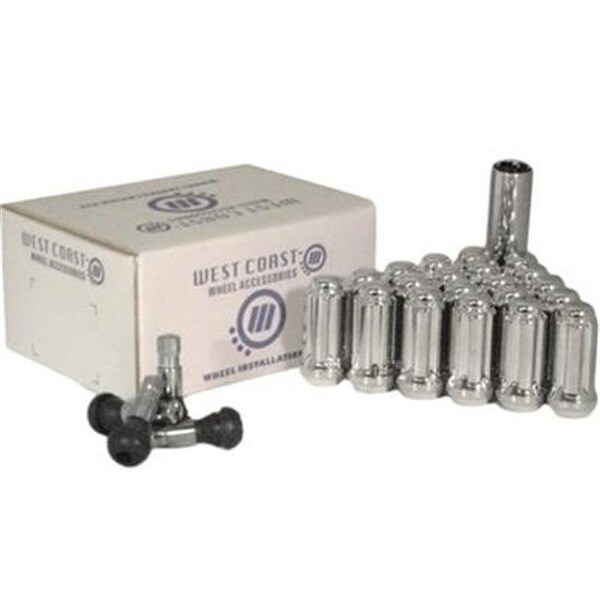 West Coast Wheel Accessories West Coast Wheel Accessories W55014S 5 Lug Wheel Installation Kit WCW-W55014S - main